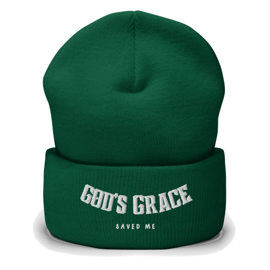 GOD's Grace Cuffed Beanie