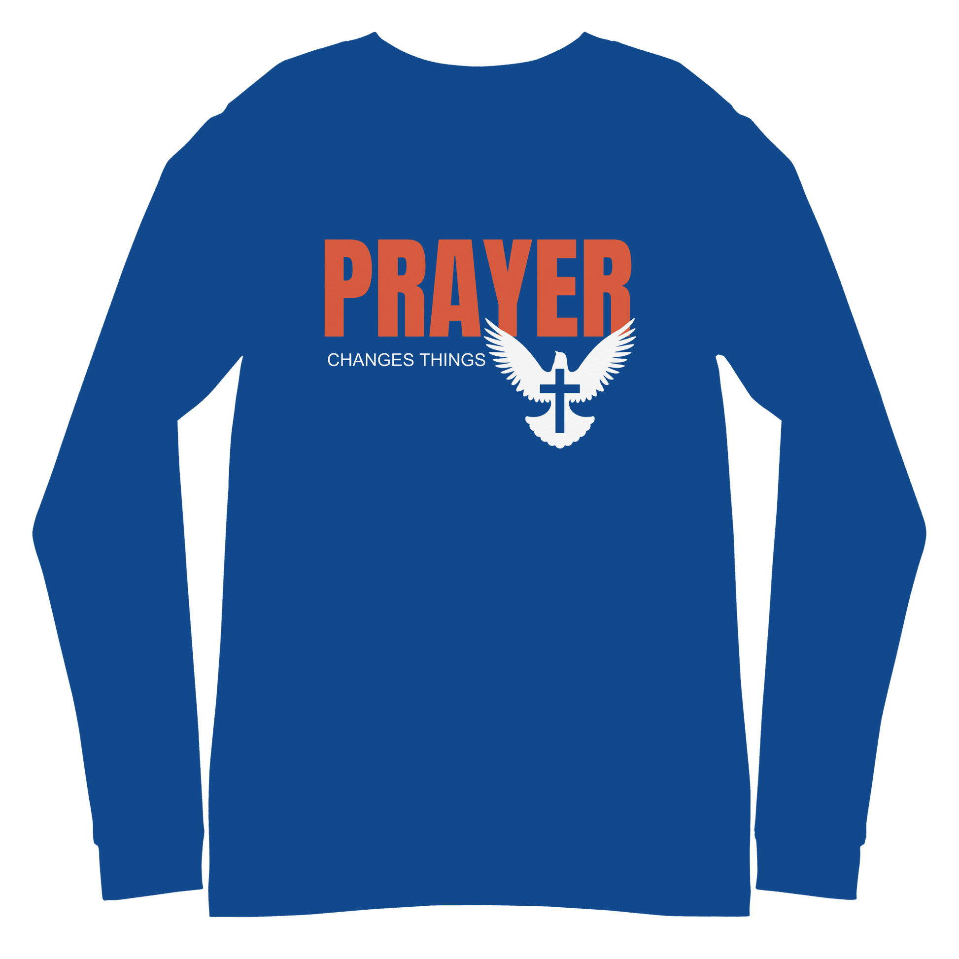 Prayer Changes Things Unisex Long Sleeve Tee